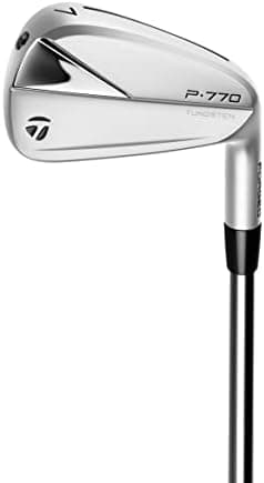 Taylormade P770 4 - P Right-Hand, Stiff Flex Iron Set,Silver